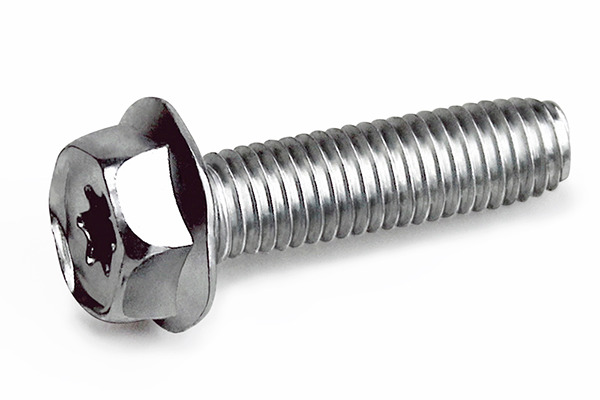 POWERLOK® 镀锌螺钉, 外六角带法兰头型, TORX® 槽型