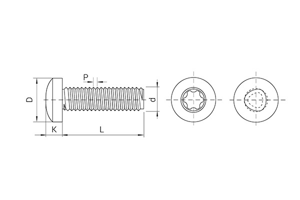 TAPTITE 2000® 镀锌螺钉, 盘头, TORX PLUS® AUTOSERT® 槽型